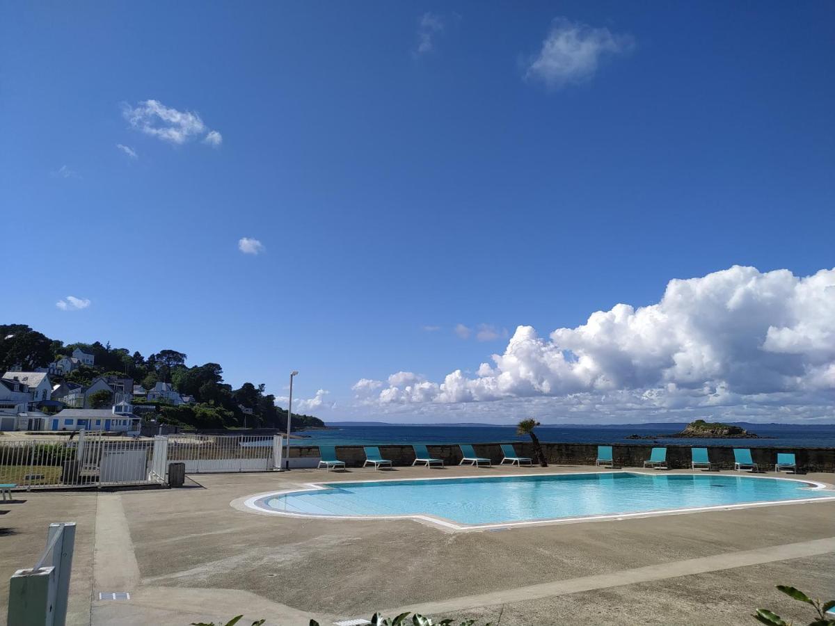 Tres Bel Appartement Vue Mer Avec Piscine Douarnenez Ngoại thất bức ảnh